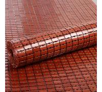 Summer Bamboo Cooling Sping Mat Foldable Breathable Seat Cush Soft Smooth Mattress for Double Bed Sofa Floor & Chair Size 45cm x 130cm (17.7in x 51.2in)