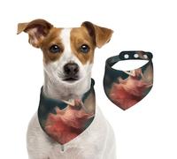 Summer Bandanas for Dogs A Night of Miracles and Magic Dog Bandanas Washable Adjustable Dog Triangle Scarf Bibs Cute Pet Bibs for Medium Large Dogs Puppy and Cats Small