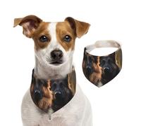 Summer Bandanas for Dogs Animal German Shepherd Dog Bandanas Washable Adjustable Dog Triangle Scarf Bibs Cute Pet Bibs for Medium Large Dogs Puppy and Cats Small