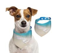 Summer Bandanas for Dogs Bright Sunshine Summer Beach Dog Bandanas Washable Adjustable Dog Triangle Scarf Bibs Cute Pet Bibs for Medium Large Dogs Puppy and Cats Large