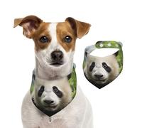 Summer Bandanas for Dogs Cute Animal Bear Dog Bandanas Washable Adjustable Dog Triangle Scarf Bibs Cute Pet Bibs for Medium Large Dogs Puppy and Cats Medium