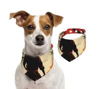Summer Bandanas for Dogs Karate Men Dog Bandanas Washable Adjustable Dog Triangle Scarf Bibs Cute Pet Bibs for Medium Large Dogs Puppy and Cats Medium