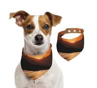 Summer Bandanas for Dogs Mountain and Water at Sunset Dog Bandanas Washable Adjustable Dog Triangle Scarf Bibs Cute Pet Bibs for Medium Large Dogs Puppy and Cats Large