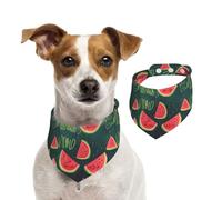 Summer Bandanas for Dogs One in A Melon Dog Bandanas Washable Adjustable Dog Triangle Scarf Bibs Cute Pet Bibs for Medium Large Dogs Puppy and Cats Medium