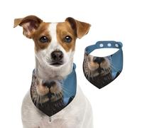 Summer Bandanas for Dogs Sea Otter Dog Bandanas Washable Adjustable Dog Triangle Scarf Bibs Cute Pet Bibs for Medium Large Dogs Puppy and Cats Large