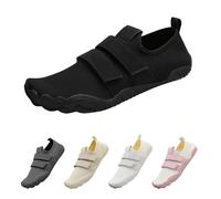 Summer Barefoot Shoes, Men Women Bathing Shoes, Beach Shoes, Sailing Shoes, Deadlift Shoes, Men Women Weightlifting Squat Shoes, Barefoot Fitness Cross Trainer Trainers for Indoor Gym, black, 10 UK