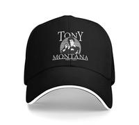 Summer Baseball Cap Movie Scarface Tony Montana Hiking Fishing Trucker Hat for Unisex Teens Breathable Stylish Baseball Caps