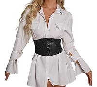 Summer Beach Dress Fanny Pack Leather Leg Bag Motorcycle Unisex Drop Shoulder Leather Thigh Bags Running Belt (Black, One Size)