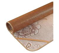 Summer Bed Mat Summer Sleeping Mat Rattan Foldable Breathable Cool Ice Silk Refreshing Sweat Cool Sleeping Mattress(0.9 * 1.9M/35 * 74")
