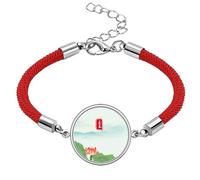 Summer Begins Twenty Four Solar Term Lucky Red String Bracelet Rope Bracelet Handmade