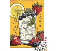 Summer Berry Lemonade, Adult 1000 Piece Jigsaw, 70x50cm/1000pcs