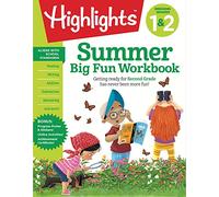 Summer Big Fun Workbook Bridging Grades 1 & 2: Summer Before Second Grade Prep Workbook for Spelling, Reading Comprehension, Language Arts and More (Highlights Summer Learning)