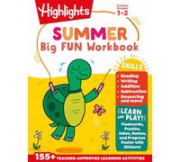 Summer Big Fun Workbook Bridging Grades 1 & 2: Summer Learning Prep for Spelling, Reading Comprehension, Language Arts and More, 1st Grade to 2nd Grade Summer Workbook (Highlights Summer Learning)