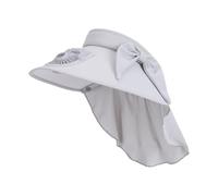 Summer Big With Fan Hat Female Outdoor Sunshade Empty Cap Fashion Sun Hat Shawl With Fan. Ncb302 (C, 32cm)