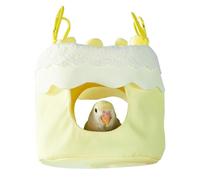 Summer Bird House, Summer Bird Bed, Soft Bird Bed Tent, Hanging Hammock for Birds | Swing Hammock Bed for Birds, Parrot Hut, with 4 Hooks and Mat, for Use