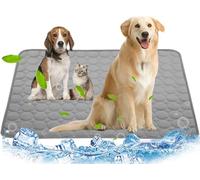 summer blankets, matt for cats, cool mat for dogs, blanket, non slip dog mat, dog beds, blanket dogs, blankets, cleaning machine, ice pads, cat bed large, rosewood cool pad, large, 60 x 90 cm, blankey