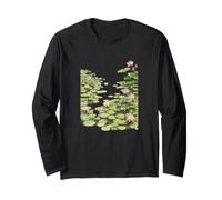 Summer Blooms Lotus Water Lily Long Sleeve T-Shirt