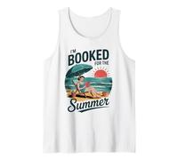 Summer Books Lover I'm Booked For The Summer Style 03 Tank Top
