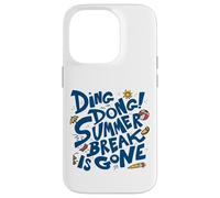 Summer Break Is Gone - Funny Back to School Case for iPhone 14 Pro