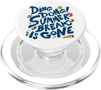 Summer Break Is Gone - Funny Back to School PopSockets PopGrip for MagSafe