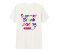 Summer Break Loading Shirt Kids Last Day of School Crayon Premium T-Shirt
