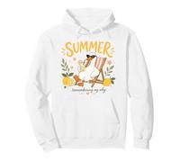 Summer Break Remembering My Why Funny Goose Beach Vacation Pullover Hoodie