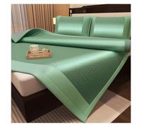 Summer Breathable Ice Silk Sleeping Mat With 2 Pillowcases And Slip Elastic Straps, Has A Soothing Aroma, Foldable Design For Hot Nights, Home Travel Use
