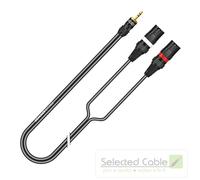 Summer Cable 5m Jack 3.5mm XLR Plug Y-Split Cable Adapter Cable ON9V-0500