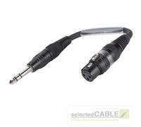 Summer Cable 6.3mm Jack Plug Male to XLR 3-Pin Road Adapter SGFDU0015-SW
