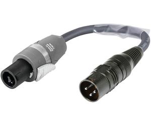 Summer Cable Adapter Cable speakON® 2-Pole to XLR 3-Pole Plug MEGXU225