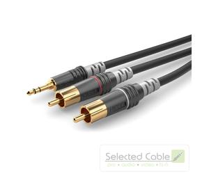 Summer Cable Basic 1.5m 3.5mm Jack Adapter Cable Cinch Plug | HBA-3SC2-0150