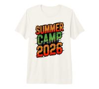 Summer Camp 2026 Camping Host Squad Sports Director Smore Premium T-Shirt