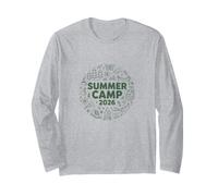 Summer Camp 2026 Nature Explorer Camping Adventure Long Sleeve T-Shirt