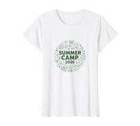 Summer Camp 2026 Nature Explorer Camping Adventure Value Graphic T-Shirt