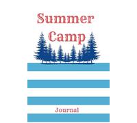 Summer Camp Journal for Kids, Tweens & Teens, Retro Camp Keepsake with Daily Prompts, Drawing and Journal pages for Camp Memories, 109 Pages