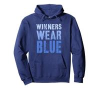 Summer Camp WINNERS WEAR BLUE Team War Game Day Spirit Week Pullover Hoodie