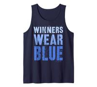 Summer Camp Winners WEAR Blue Team War Game Day Spirit Week Tank Top