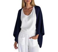 Summer Cardigans for Women Uk, Cotton Linen 3/4 Sleeve Open Front Casual Kimono, Breathable Shrugs and Boleros for Evening, Women's Shrugs