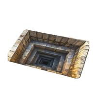 Summer Carpet Entrance Door Visual Three-Dimensional Floor Mat Planting E-Sports Room Home Decoration(A1,40X60CM)