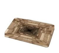 Summer Carpet Entrance Door Visual Three-Dimensional Floor Mat Planting E-Sports Room Home Decoration(E5,40X60CM)