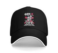 Summer Casual Baseball Cap Gen X Before All You Sissie were Born Skull Rock Hand Trucker Hat for Women Sun Visor Snapback Cap