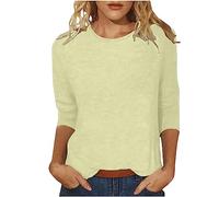Summer Casual Dandelion Printed V Neck Tunic Tops Comfy Loose Short Sleeve Pullover Shirt Women Top Elegant and Cute Casual Fashion Button Henry Collar T-Shirt Outdoor Thin MAIUS40326HOT0413