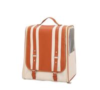 Summer Cat Carrier Bag Soft Sided Travel Ready Escape Proof Breathable Mesh Collapsible For Small Dogs Medium Cats For Travel Hospital Car(Double shoulder)