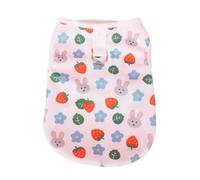 Summer Cat Dog Clothes Breathable Dog Vestes Puppy Cats Cartoon Vest Quick-drying Chihuahua Pug Sport Shirts Pet T-shirt Costume(7,M)