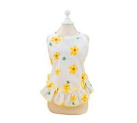 Summer Cat Small Dogs Clothes Skirt Cotton Cozy Pet Dresses Clothing for Cats Cute Print Kitten Princess Dress ropa para gatos