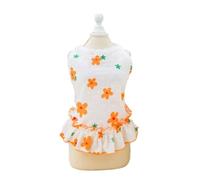 Summer Cat Small Dogs Clothes Skirt Cotton Cozy Pet Dresses Clothing for Cats Cute Print Kitten Princess Dress ropa para gatos