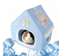 Summer Chinchilla Cooling House With Ice Pack - Hedgehog Bed &