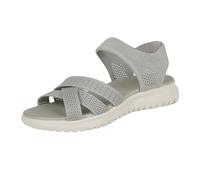 Summer Chunky Sandals for Women Low Wedge Sandals Women's Summer Mesh Breathable Light And Comfortable Fish Mouth One Line Casual Beige for Woman Sandal Shoes (Grey,4.5)
