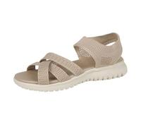 Summer Chunky Sandals for Women Low Wedge Sandals Women's Summer Mesh Breathable Light And Comfortable Fish Mouth One Line Casual Beige for Woman Sandal Shoes (Khaki,6.5)