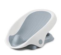 Summer Clean Rinse Baby Bather (Gray) Bath Support for Use on The Counter, in The Sink or in The Bathtub, Has 3 Reclining Positions and Soft, Quick-Dry Material Use from Birth Until Sitting Up